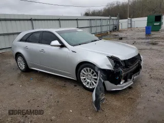 2010 Cadillac CTS with VIN 1G6DE8EG1A0147522, listed as a Copart auction lot 42380845 with 3,956 mi miles and Salvage Title. Bid and sale history available at DreamBid. Image 4.