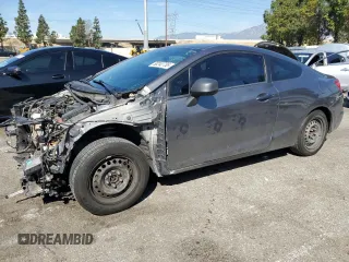 2012 Honda Civic Cpe LX with VIN 2HGFG3B54CH527606, listed as a Copart auction lot 50240735 with 149,867 mi miles and Salvage Title. Bid and sale history available at carsss.com. Image 1.