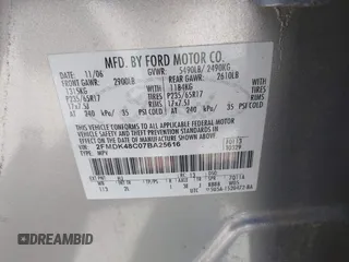 2007 Ford Edge SEL with VIN 2FMDK48C07BA25616, listed as a IAAI auction lot 42144707 with 149,791 mi miles. Bid and sale history available at carsss.com. Image 9.