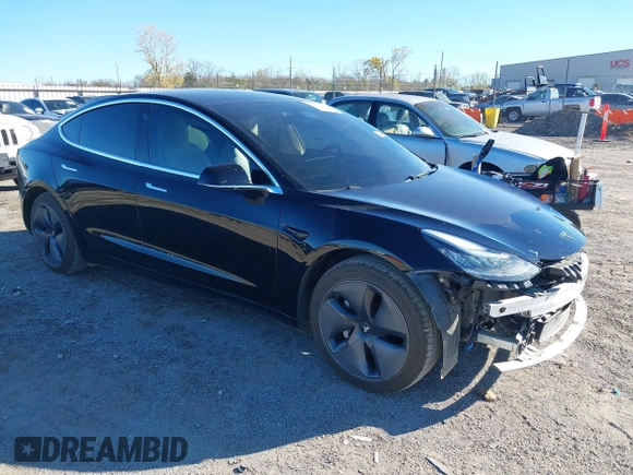 2020 Tesla Model 3 Standard Range Plus with VIN 5YJ3E1EA7LF802492, listed as a IAAI auction lot 40846048 with 36,488 mi miles and . Bid and sale history available at DreamBid. Image 1.