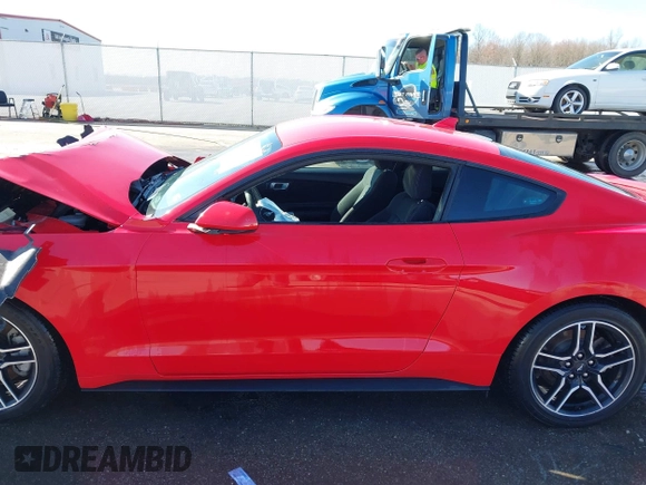 2022 Ford Mustang EcoBoost with VIN 1FA6P8TH1N5126504, listed as a IAAI auction lot 41850458 with 13,826 mi miles and . Bid and sale history available at DreamBid. Image 15.