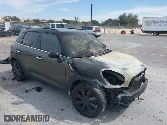 2014 MINI Countryman S with VIN WMWZC3C55EWP25697, listed as a IAAI auction lot 41797132 with Not Provided miles and . Bid and sale history available at DreamBid. Image 1.