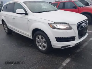 2015 Audi Q7 3.0T Premium with VIN WA1CGAFE5FD023450, listed as a IAAI auction lot 41759897 with 89,512 mi miles. Bid and sale history available at carsss.com. Image 1.