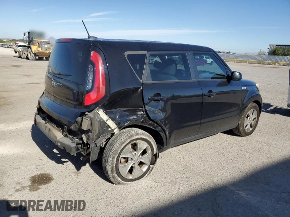 2015 Kia Soul with VIN KNDJN2A28F7805018, listed as a Copart auction lot 54275135 with 65,978 mi miles and Salvage Title. Bid and sale history available at DreamBid. Image 3.