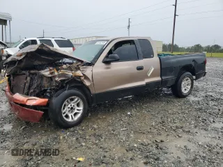 2001 Dodge Dakota with VIN 1B7GL22X41S135029, listed as a Copart auction lot 51102745 with 0 mi miles and Salvage Title. Bid and sale history available at carsss.com. Image 1.