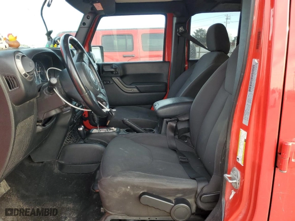 2018 Jeep Wrangler JK Unlimited Sport S with VIN 1C4HJWDG6JL919219, listed as a Copart auction lot 41806715 with 92,127 mi miles and Salvage Title. Bid and sale history available at carsss.com. Image 7.