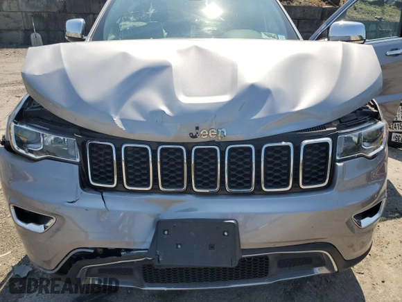 2020 Jeep Grand Cherokee Limited z VIN 1C4RJFBG6LC242912, wystawiony jako Copart lot #59727245 z przebiegiem 28 448 mil mil oraz Szkoda całkowita • Salvage title. Historia ofert i sprzedaży dostępna na DreamBid. Obrazek 12.