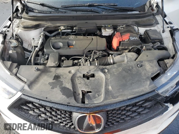 2021 Acura RDX w/A-Spec Package with VIN 5J8TC2H60ML010963, listed as a Copart auction lot 44307295 with 45,596 mi miles and Salvage Title. Bid and sale history available at carsss.com. Image 12.