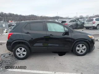 2020 Chevrolet Trax LS with VIN KL7CJKSB8LB023214, listed as a IAAI auction lot 41155692 with 47,876 mi miles. Bid and sale history available at carsss.com. Image 13.