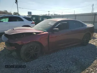 2019 Dodge Charger R/T with VIN 2C3CDXCT1KH726467, listed as a Copart auction lot 41700945 with 126,058 mi miles and Salvage Title. Bid and sale history available at carsss.com. Image 1.
