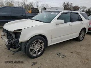 2007 Cadillac SRX with VIN 1GYEE63A870172327, listed as a Copart auction lot 80728804 with 160,973 mi miles and Salvage Title. Bid and sale history available at carsss.com. Image 1.