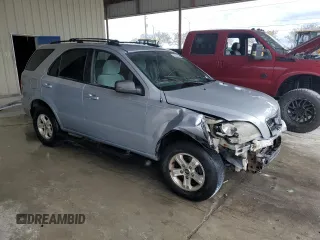 2005 Kia Sorento LX with VIN KNDJC733855449656, listed as a Copart auction lot 52234685 with 114,398 mi miles and Salvage Title. Bid and sale history available at carsss.com. Image 4.