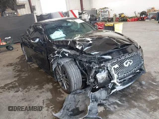 2017 Infiniti Q60 Premium with VIN JN1EV7ELXHM553278, listed as a IAAI auction lot 42588014 with 111,671 mi miles and . Bid and sale history available at DreamBid. Image 1.