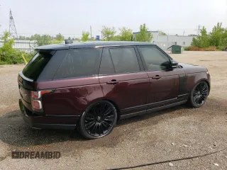 2020 Land Rover Range Rover P525 HSE with VIN SALGS2SE1LA594442, listed as a Copart auction lot 55792435 with 24,799 mi miles and Clean title. Bid and sale history available at DreamBid. Image 3.