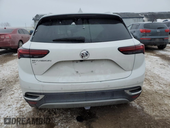 2022 Buick Envision Preferred with VIN LRBAZLR41ND124374, listed as a Copart auction lot 42351565 with 44,295 mi miles and Clean Title. Bid and sale history available at carsss.com. Image 6.