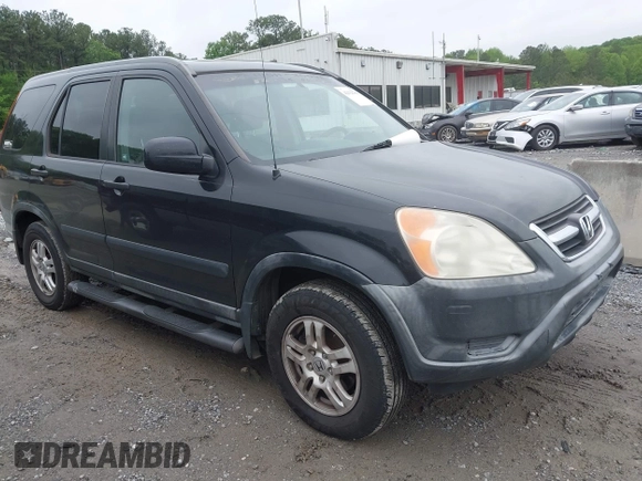 2002 Honda CR-V EX with VIN JHLRD78862C072498, listed as a IAAI auction lot 42122781 with 263,028 mi miles. Bid and sale history available at carsss.com. Image 1.