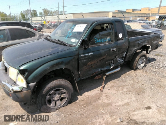 1999 Toyota Tacoma PreRunner with VIN 4TASM92NXXZ511839, listed as a IAAI auction lot 36628242 with Not provided miles and . Bid and sale history available at DreamBid. Image 2.
