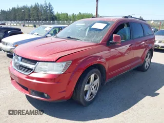 2010 Dodge Journey SXT with VIN 3D4PH5FV5AT135831, listed as a IAAI auction lot 42175106 with 164,030 mi miles and . Bid and sale history available at carsss.com. Image 2.