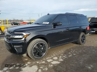 2024 Ford Expedition Limited z VIN 1FMJU2A8XREA52255, wystawiony jako Copart lot #50864665 z przebiegiem Nie podano mil oraz Szkoda całkowita • Salvage title. Historia ofert i sprzedaży dostępna na DreamBid. Obrazek 1.