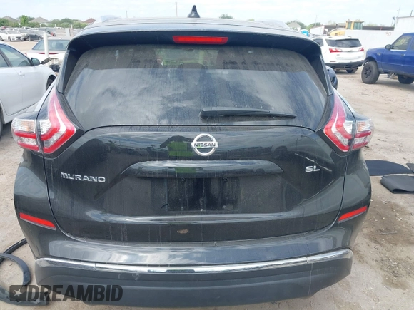 2017 Nissan Murano S z VIN 5N1AZ2MG8HN144578, wystawiony jako IAAI lot #42019013 z przebiegiem 138 120 mil mil oraz . Historia ofert i sprzedaży dostępna na DreamBid. Obrazek 16.