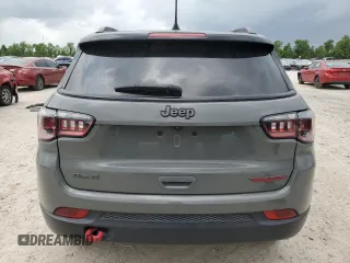 2022 Jeep Compass Trailhawk with VIN 3C4NJDDBXNT231276, listed as a Copart auction lot 55290785 with 20,814 mi miles and Salvage title. Bid and sale history available at DreamBid. Image 6.