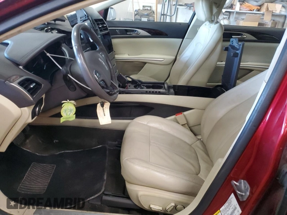 2014 Lincoln MKZ Hybrid z VIN 3LN6L2LU5ER812764, wystawiony jako Copart lot #48883865 z przebiegiem Nie podano mil oraz Szkoda całkowita • Salvage title. Historia ofert i sprzedaży dostępna na DreamBid. Obrazek 7.