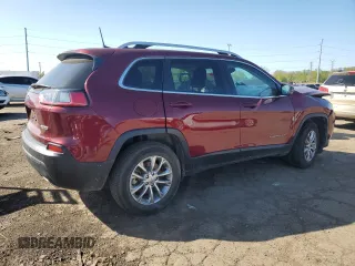 2021 Jeep Cherokee Latitude Lux with VIN 1C4PJMMX3MD232777, listed as a Copart auction lot 56071955 with 56,594 mi miles and Salvage title. Bid and sale history available at DreamBid. Image 3.