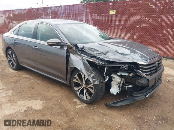 2021 Volkswagen Passat SE with VIN 1VWSA7A34MC019045, listed as a IAAI auction lot 42164157 with 78,436 mi miles and . Bid and sale history available at DreamBid. Image 1.
