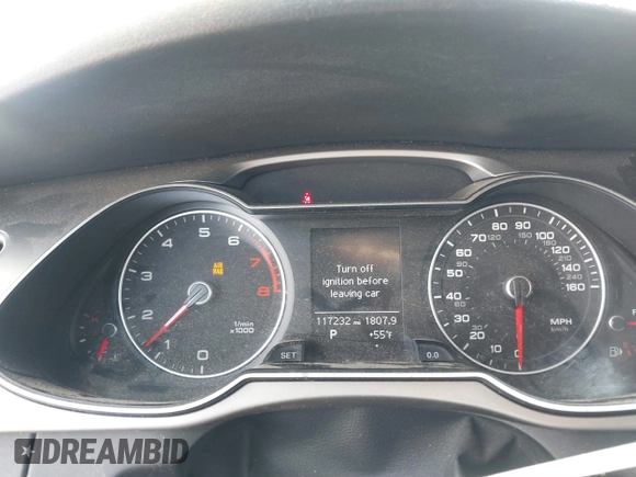 2014 Audi A4 Premium z VIN WAUAFAFL1EN024888, wystawiony jako IAAI lot #41733326 z przebiegiem 117 232 mil mil oraz . Historia ofert i sprzedaży dostępna na DreamBid. Obrazek 7.
