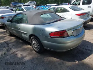 2005 Chrysler Sebring Touring z VIN 1C3EL55R85N706262, wystawiony jako IAAI lot #42254572 z przebiegiem 189 616 mil mil oraz . Historia ofert i sprzedaży dostępna na DreamBid. Obrazek 3.