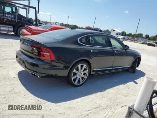 2020 Volvo S90 Inscription with VIN LVYA22MLXLP175892, listed as a Copart auction lot 57109444 with 29,693 mi miles and Salvage Title. Bid and sale history available at carsss.com. Image 3.