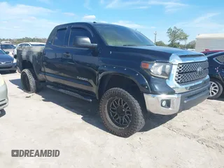 2018 Toyota Tundra 2WD SR with VIN 5TFRM5F12JX129889, listed as a IAAI auction lot 41435294 with 1 mi miles. Bid and sale history available at carsss.com. Image 1.