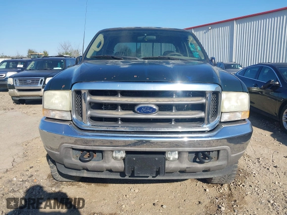 2003 Ford Super Duty F-250 XL with VIN 1FTNW21S23EA08088, listed as a IAAI auction lot 41671180 with 250,765 mi miles. Bid and sale history available at carsss.com. Image 12.