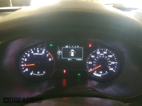 2015 Kia Soul + with VIN KNDJP3A54F7769712, listed as a Copart auction lot 53341385 with 71,344 mi miles and Salvage Title. Bid and sale history available at carsss.com. Image 9.
