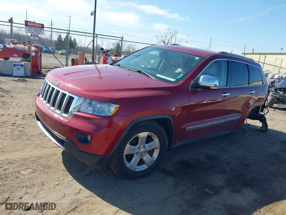 2012 Jeep Grand Cherokee Limited with VIN 1C4RJFBG1CC155449, listed as a IAAI auction lot 41845977 with 135,103 mi miles. Bid and sale history available at carsss.com. Image 16.