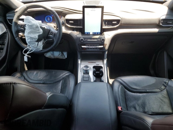 2020 Ford Explorer Platinum z VIN 1FM5K8HC5LGA11113, wystawiony jako Copart lot #57035265 z przebiegiem 52 232 mil mil oraz Szkoda całkowita • Salvage title. Historia ofert i sprzedaży dostępna na DreamBid. Obrazek 8.