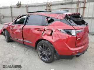 2021 Acura RDX w/A-Spec Package with VIN 5J8TC1H6XML009250, listed as a Copart auction lot 86872864 with 47,532 mi miles and Salvage Title. Bid and sale history available at carsss.com. Image 2.