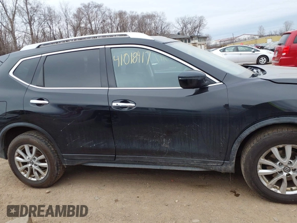 2017 Nissan Rogue S with VIN JN8AT2MV2HW002942, listed as a IAAI auction lot 41018417 with 151,945 mi miles. Bid and sale history available at carsss.com. Image 13.