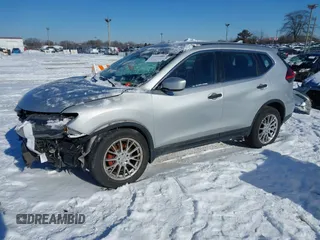 2017 Nissan Rogue SL with VIN 5N1AT2MV3HC791384, listed as a IAAI auction lot 41319989 with 112,195 mi miles. Bid and sale history available at carsss.com. Image 2.