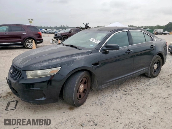 2014 Ford Police Interceptor with VIN 1FAHP2MK3EG122216, listed as a Copart auction lot 57577685 with 133,170 mi miles and Clean title. Bid and sale history available at DreamBid. Image 1.