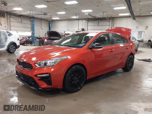2020 Kia Forte GT-Line with VIN 3KPF34AD1LE239613, listed as a IAAI auction lot 41619577 with 80,480 mi miles. Bid and sale history available at carsss.com. Image 20.