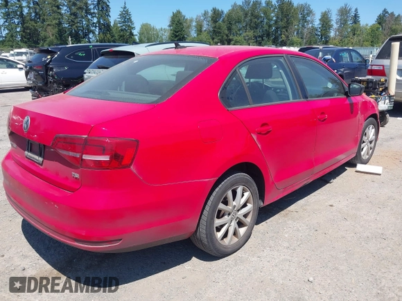 2015 Volkswagen Jetta Sport with VIN 3VWD17AJXFM283699, listed as a IAAI auction lot 42689645 with 186,258 mi miles and . Bid and sale history available at DreamBid. Image 4.