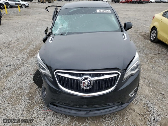 2020 Buick Envision Preferred with VIN LRBFXBSA3LD147772, listed as a Copart auction lot 43351965 with 0 mi miles and Salvage Title. Bid and sale history available at carsss.com. Image 5.