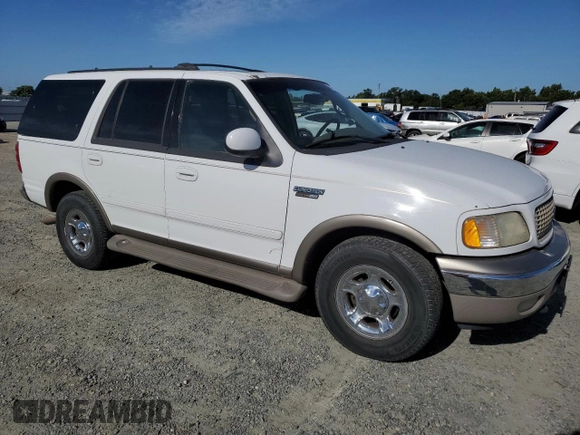 2001 Ford Expedition Eddie Bauer with VIN 1FMFU18L31LA05157, listed as a Copart auction lot 58093335 with 233,649 mi miles and Clean title. Bid and sale history available at DreamBid. Image 4.