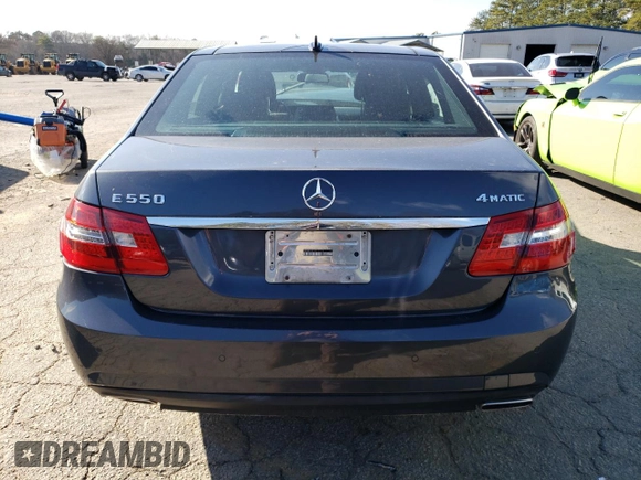2010 Mercedes-Benz E-Class E 550 Luxury with VIN WDDHF9AB3AA231529, listed as a Copart auction lot 86983364 with 104,796 mi miles and Salvage Title. Bid and sale history available at carsss.com. Image 6.