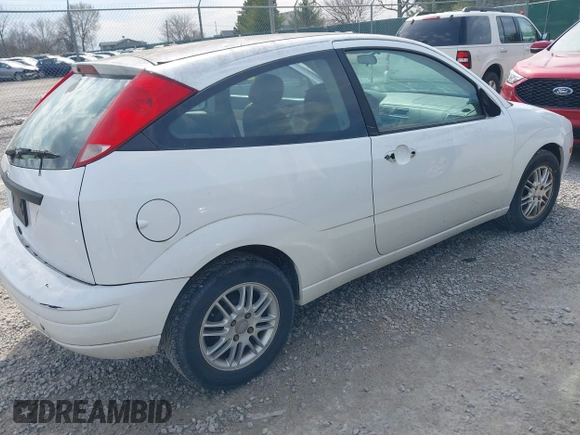 2007 Ford Focus S with VIN 1FAFP31N77W201442, listed as a IAAI auction lot 41887827 with 137,001 mi miles and . Bid and sale history available at carsss.com. Image 4.