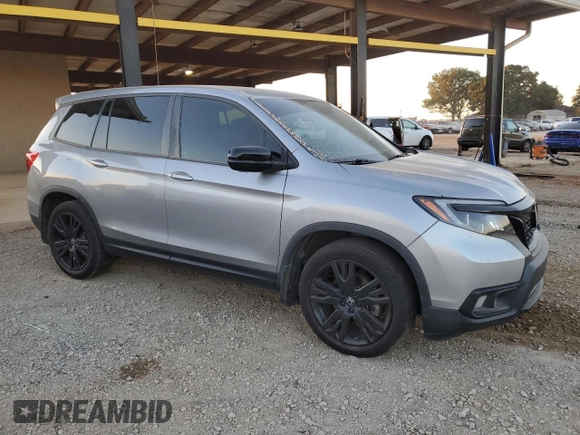 2021 Honda Passport Sport с VIN 5FNYF7H27MB007938, выставлен на аукционе Copart как лот 74926504 с пробегом 61 562 миль миль и Списание • Salvage title. История ставок и продаж доступна на DreamBid. Изображение 4.