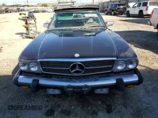 1987 Mercedes-Benz 560 SL with VIN WDBBA48D1HA072141, listed as a Copart auction lot 79715724 with 88,545 mi miles and Salvage Title. Bid and sale history available at DreamBid. Image 5.