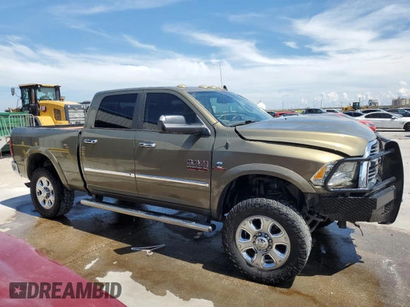 2015 Ram 2500 SLT with VIN 3C6UR5DL1FG603656, listed as a Copart auction lot 68663434 with 185,841 mi miles and Salvage Title. Bid and sale history available at carsss.com. Image 4.