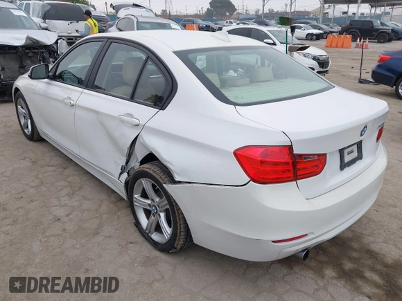 2014 BMW 3 Series 320i with VIN WBA3B1G58ENS80160, listed as a IAAI auction lot 42029951 with 97,306 mi miles. Bid and sale history available at carsss.com. Image 3.
